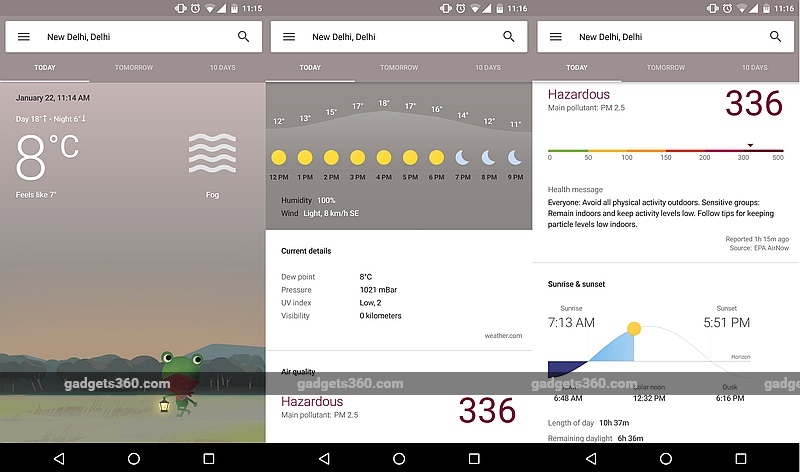 Google Rolls Out New, Detailed Weather Cards for Android