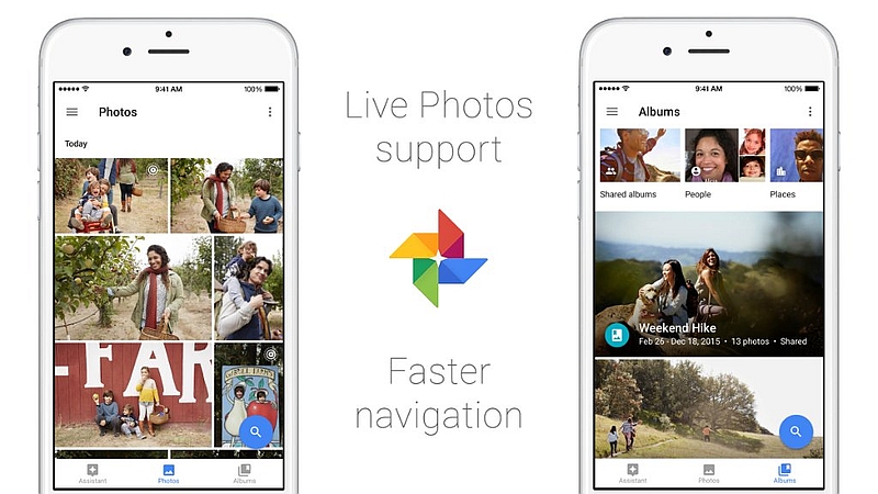 Google Photos for iOS Gets Support for Live Photos, Split View, and More