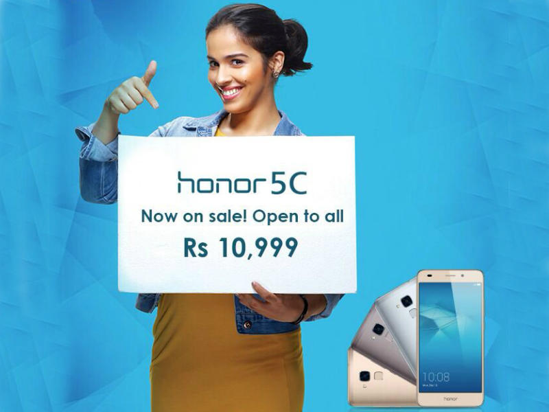 Honor 5C Now Available via Open Sale, Flipkart Offers Exchange Discounts