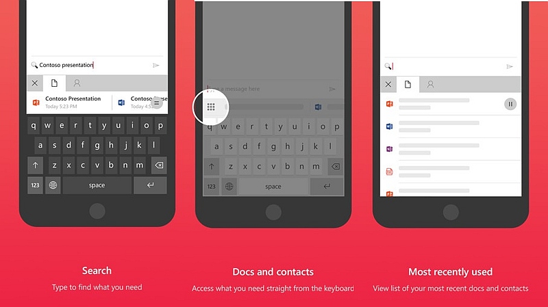 Microsoft Hub Keyboard App Now Available for iOS