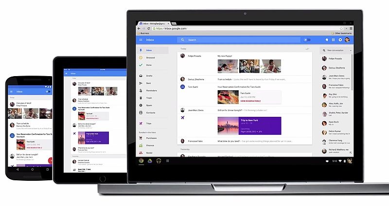 Inbox by Gmail for Web Gets 'Smart Reply' Feature