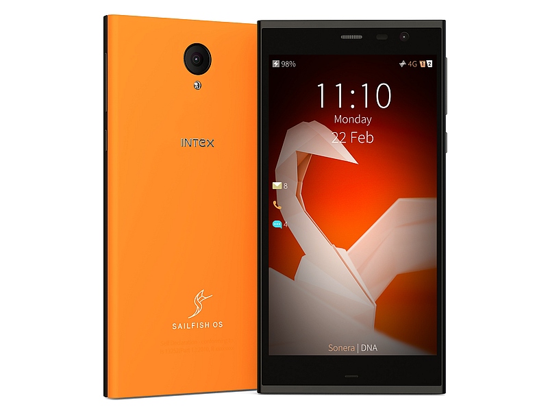 Intex Aqua Fish With Sailfish OS 2.0 Launched at MWC 2016