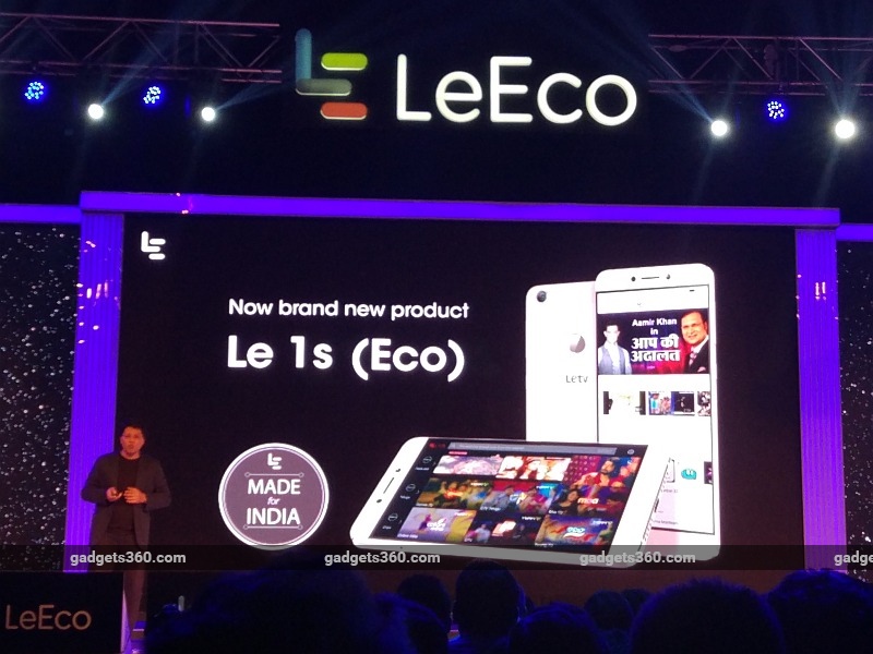 LeEco Le 1s (Eco) With 5.5-Inch Display, Fingerprint Sensor Launched at Rs. 10,899