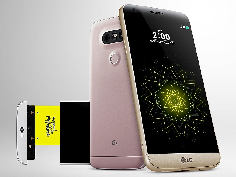 LG G5 With Snapdragon 820, Modular Add-Ons, Dual Rear Cameras Launched