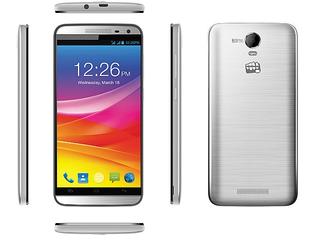 Micromax Canvas Juice 2 With Android 5.0 Lo