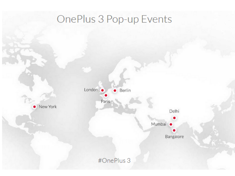 OnePlus 3 to Be Available at Pop-Up Events on June 15; More Camera Samples Released