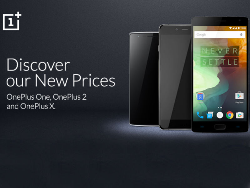 OnePlus 2, OnePlus One, OnePlus X Prices Slashed