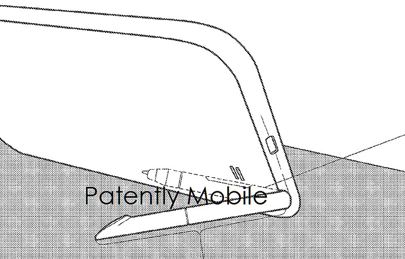 Samsung Patent Tips Future S Pen Stylus Doubling as a Kickstand