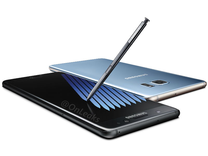 Samsung Galaxy Note7 Press Renders Leaked Just Ahead of Launch