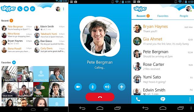 Skype для андроида скачать бесплатно