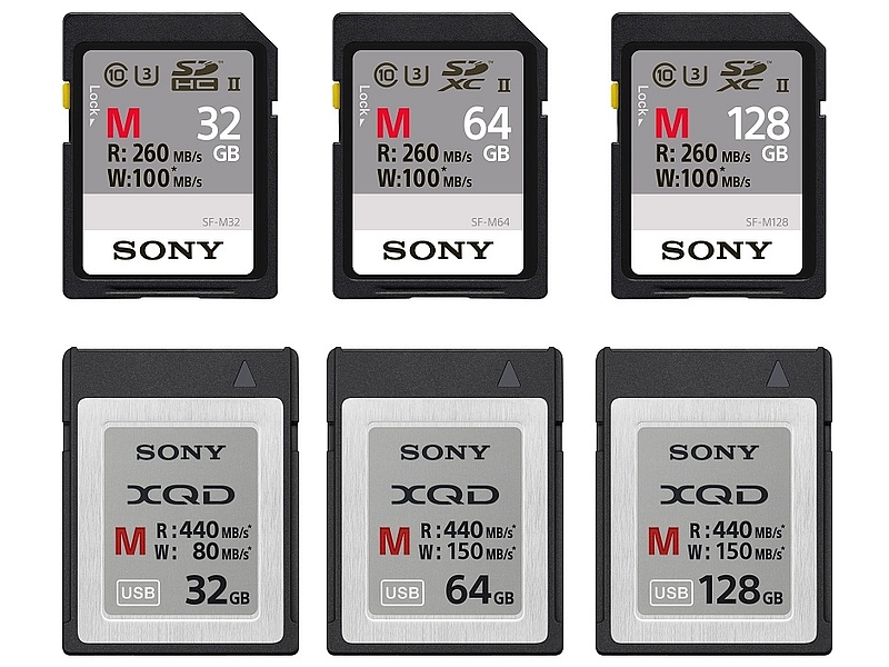 Sony India Launches Range of XQD, SD Storage Cards Starting Rs. 3,500