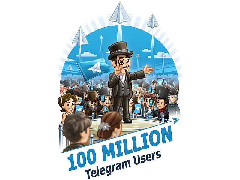 Telegram Hits 100 Million Monthly Active Users; Updates App