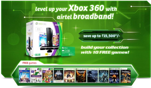 Microsoft ties up with Airtel to offer free Xbox Live gold ...