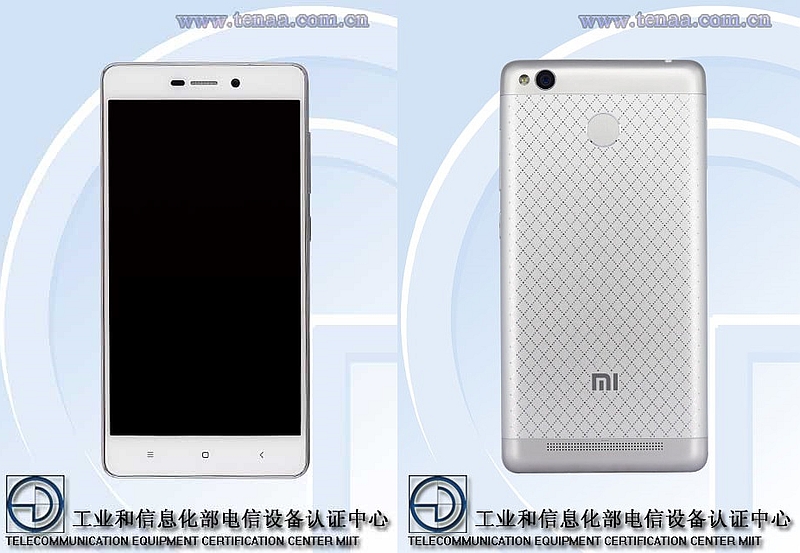 Xiaomi Redmi 3 With Fingerprint Sensor Spotted on Certification Site