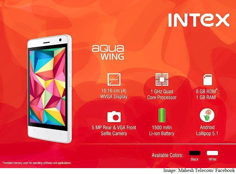 Intex Aqua Wing, Aqua Raze Budget Phones Reportedly Launched in India