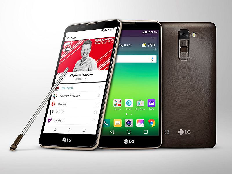 LG Stylus 2 Variant With DAB+ for Digital Radio Broadcasting Launched