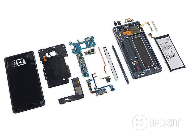Samsung Galaxy Note 7 Teardown Suggests It's Very Difficult to Repair