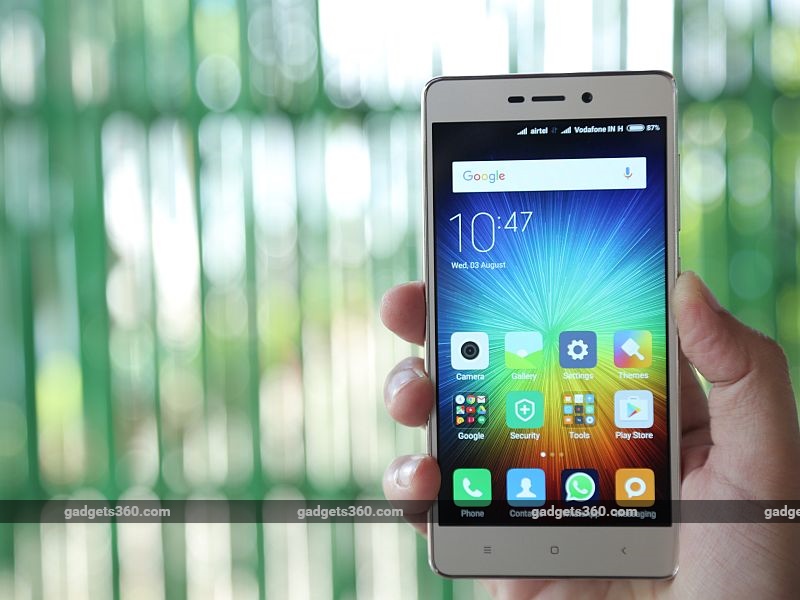 Xiaomi Redmi 3S Launched in India: Price, Release Date, Specifications, and More