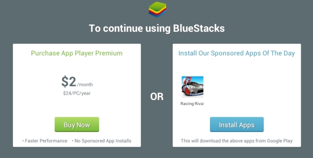 Bluestacks install apps