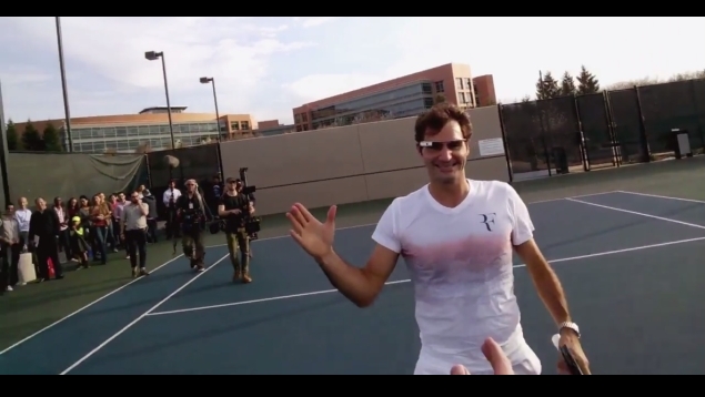 Experience Tennis as Roger Federer Sees It, Thanks to Google Glass