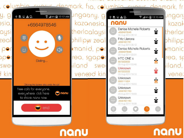 Nanu for Android Lets Users Make Free Calls Over 2G Networks