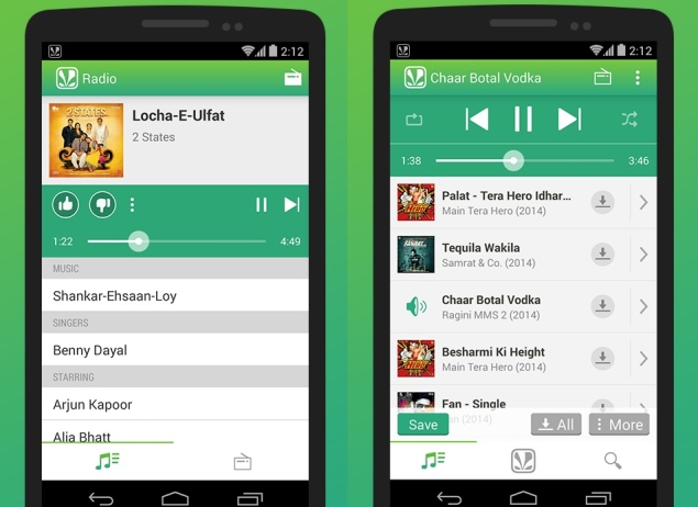 Saavn 3.0 for Android With Revamped UI Now Available for Download Saavn 3.0 for Android With Revamped UI Now Available for Download
