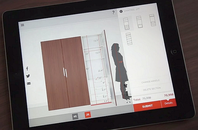 Urban Ladder Launches App That Lets Users Configure Wardrobes