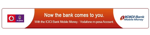 Vodafone India launches M-Pesa mobile wallet with ICICI Bank