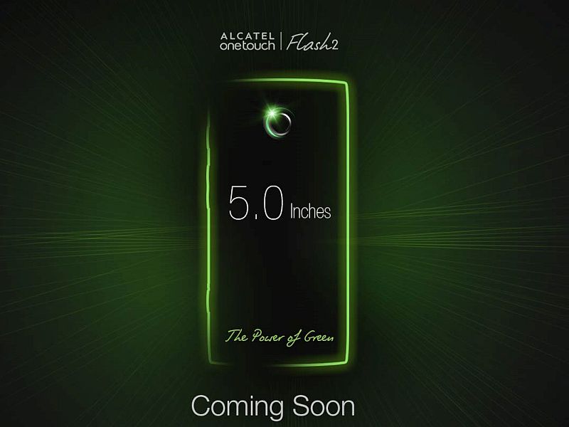 Alcatel OneTouch Flash 2 Launch Set for September 22