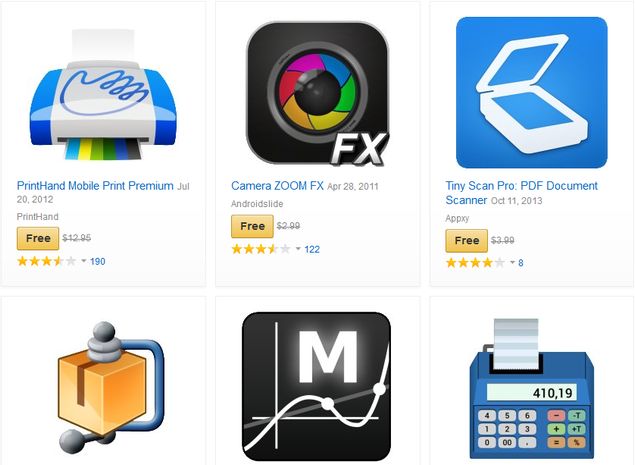 Amazon Offers 17 Paid Android Apps Worth Over $80 for Free