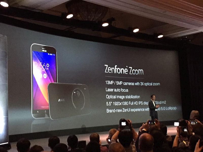Asus ZenFone Zoom and ZenFone Max Launching at IFA 2015, Says CEO