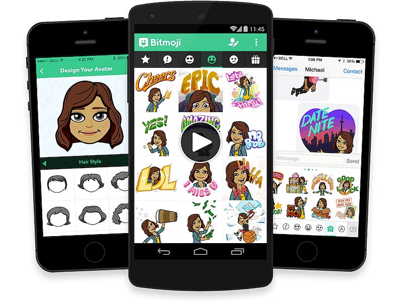 Snapchat Reportedly Buys Personalised Emoji Maker Bitstrips