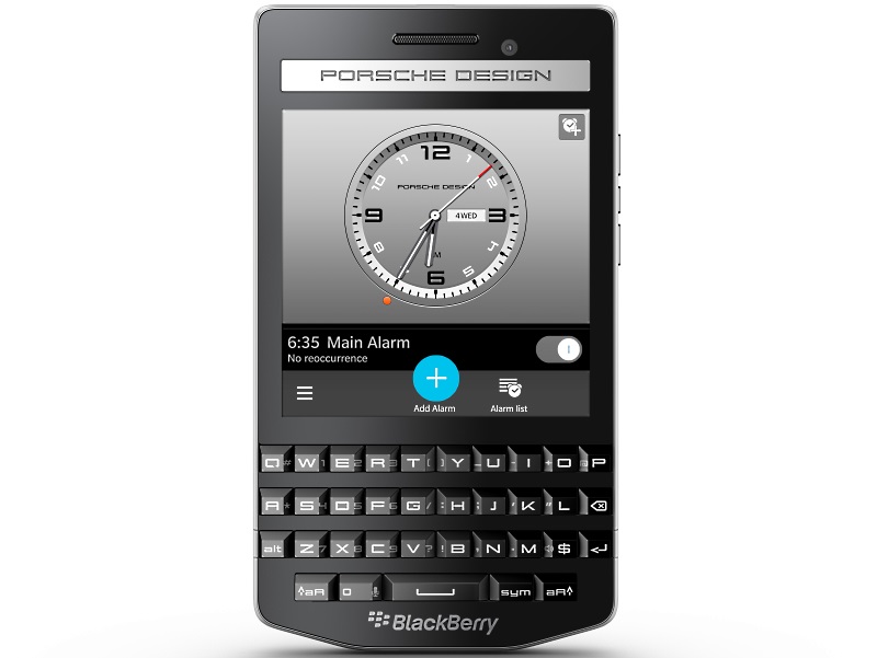 BlackBerry Porsche Design P'9983 Graphite Launched at Rs. 99,990