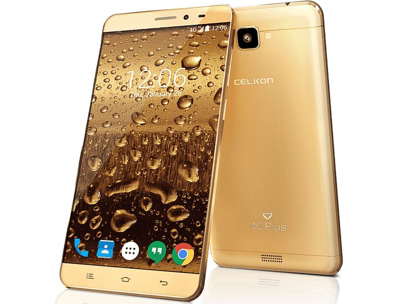 Celkon Diamond 4G Plus With 5-Inch Display Launched at Rs. 6,369