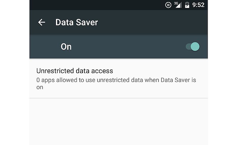 data saver android n screenshot