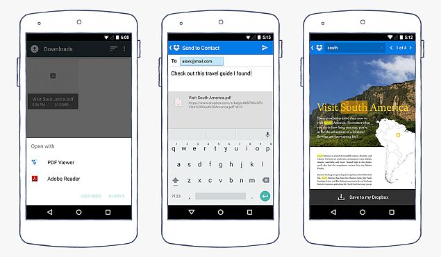 Dropbox for Android Update Adds PDF Viewer and In-Document Search