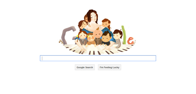 Clara Schumann 193rd birthday marked by a Google Doodle