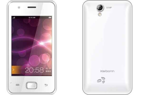Karbonn A50 with 1GHz processor, 3.5-inch display launched for Rs. 3,890