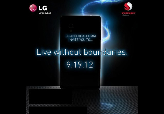 LG to unveil Optimus G on September 19?