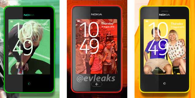 Purported image of Nokia Asha phones surfaces on Twitter
