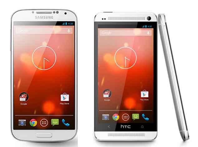 Android 4.3 update rolling out to HTC One and Samsung Galaxy S4 Google Play editions
