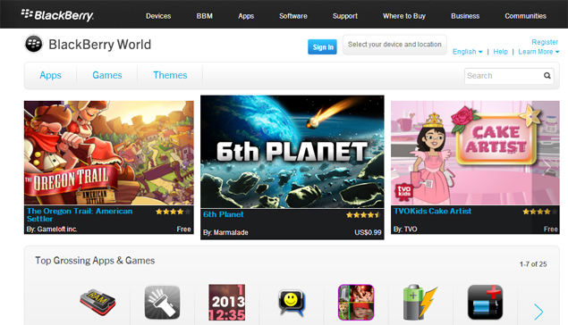 Research in Motion renames BlackBerry App World, extends deadline for app submission