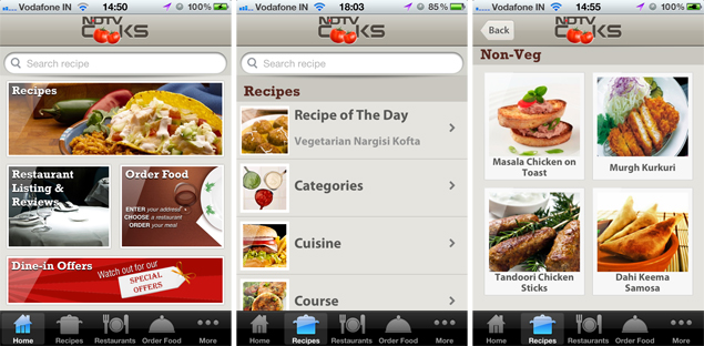 The NDTV Cooks app brings out the foodie in you