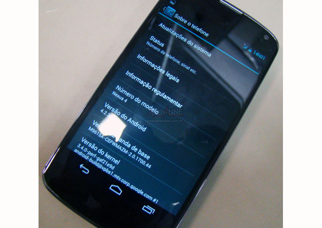 Android 4.2.2 gets spotted in screenshots and video