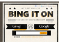 Microsoft challenges Google users to "Bing it on"