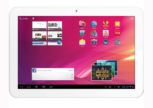 10-inch tablet Videocon VT10 with Android 4.1 available online for Rs. 11,200