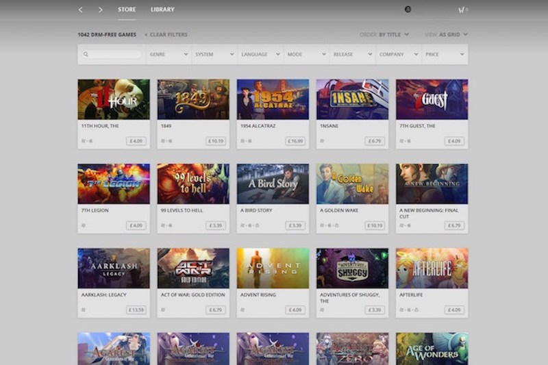 gog galaxy check for updates