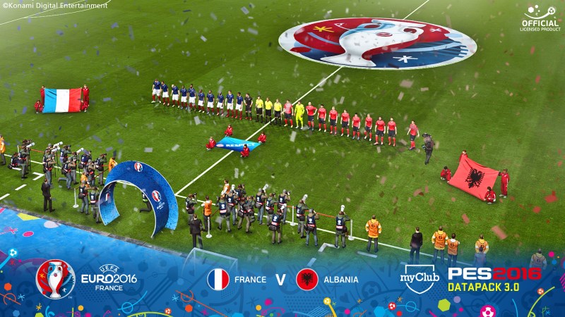 PES 2016: UEFA Euro 2016 / France vs Albania