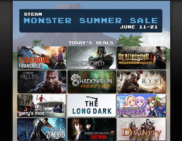 Steam Summer Sale Day Five Picks - Dishonored, Bioshock Infinite, and More