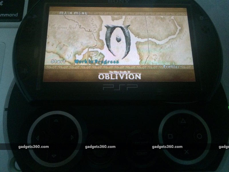 elder scrolls oblivion psp